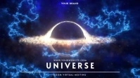 ZOOM VIRTUAL BACKGROUND | UNIVERSE VIDEO Presentation (16:9) template